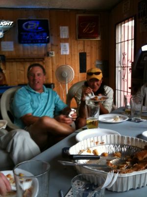 Richard and Jean at Benny's
